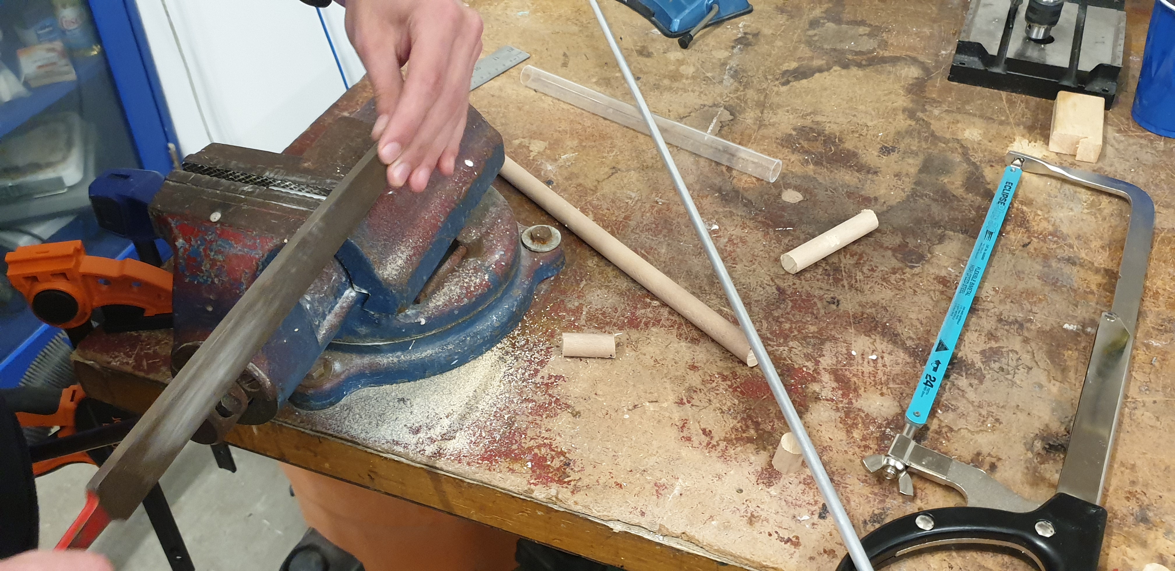 sawing